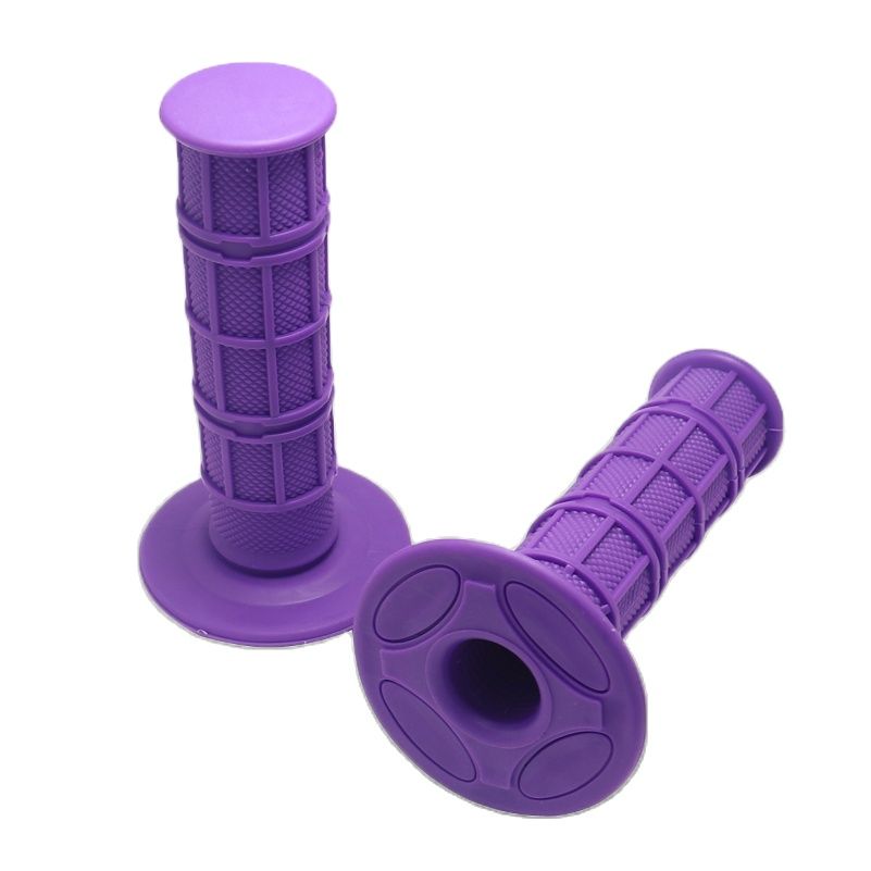 Poignées de guidon en caoutchouc gel ultra-douces 22 mm/24 mm, compatibles avec les motos, motocross, ATV, dirt bike, tout-terrain, CRF, YZF, RMZ, KLX