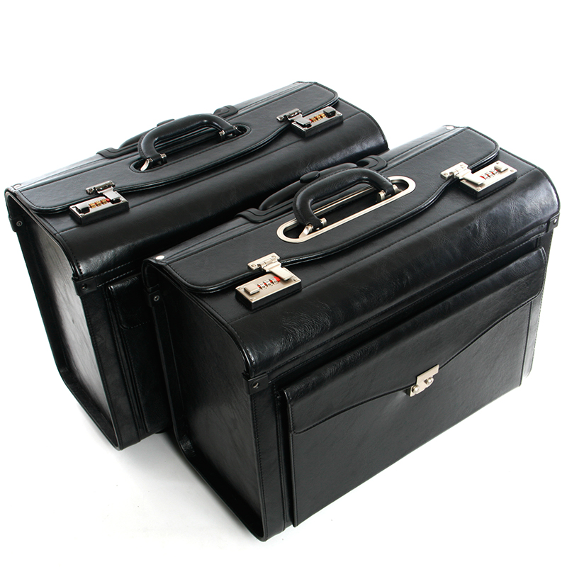 แฟชั่น Retro PU นักบิน Rolling กระเป๋าเดินทาง Cabin แอร์โฮสเตสสายการบินกระเป๋าเดินทางล้อธุรกิจรถเข็นกระเป๋าเดินทางกระเป๋าถือ