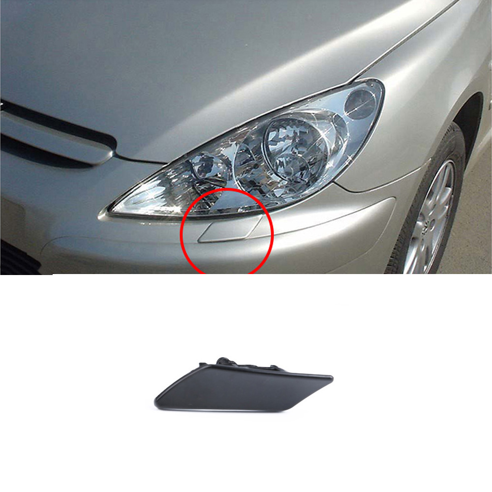 Osłona dyszy spryskiwacza przedniego reflektora samochodowego Osłona spryskiwacza do Peugeot 307