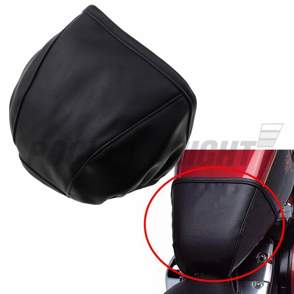 Housse de protection antidérapante en cuir pour réservoir d'huile de moto Harley Sportster Iron883 XL883N 2009-2017 1200 Roadster XL1200R