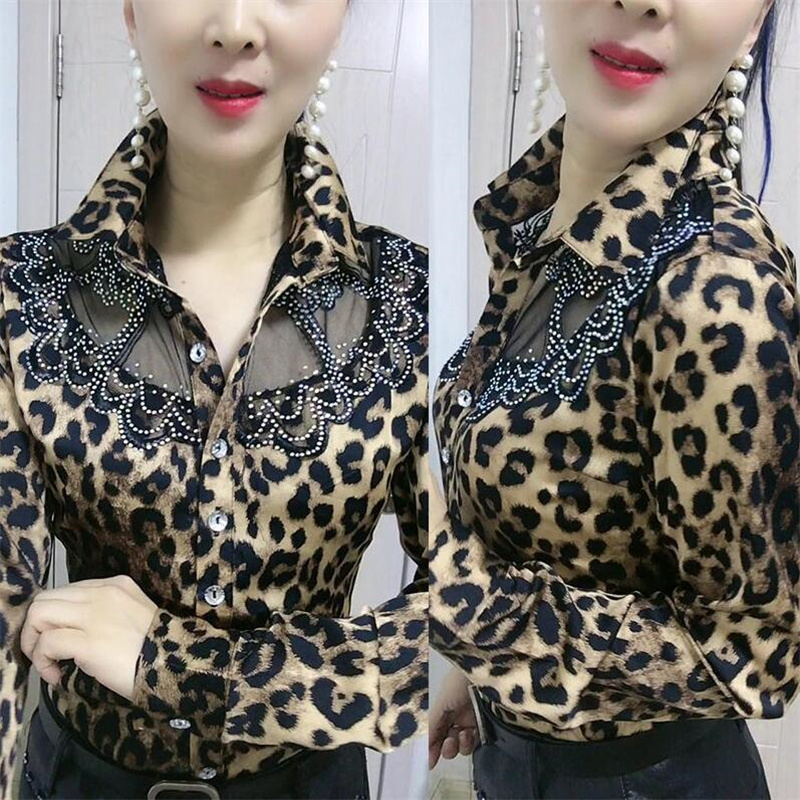 2025, Spitzen-Mesh-Hemd für Damen, Hemd mit Boden, Netzrot, weibliche Blusas, Chiffon-Hemd, langärmeliges Blumen-Tops, westliches Blusen-Hemd
