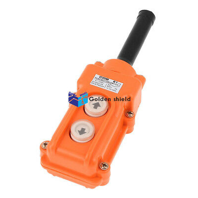 Estação de controle pendente do guindaste COB-61 para cima e para baixo interruptor de botão de talha