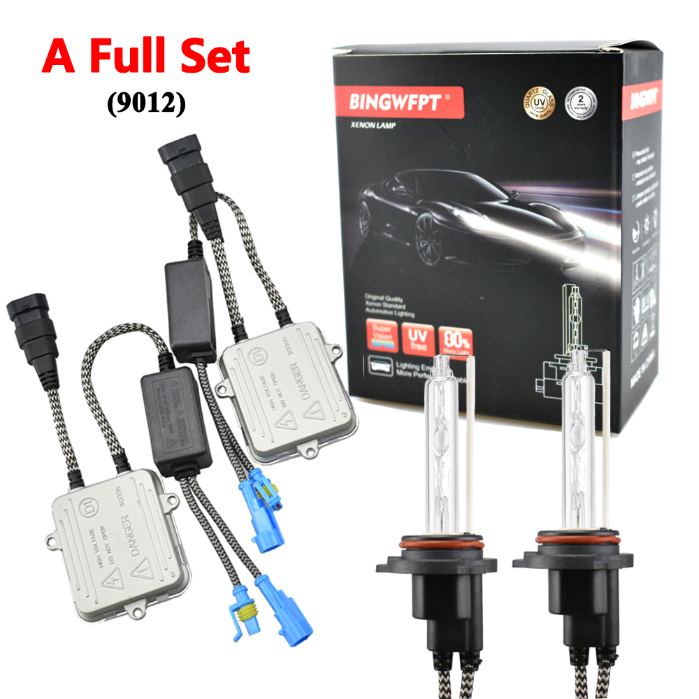 AC Xenon Kit lampu Ballast mobil, lampu kabut depan mobil 55W H1 H3 H7 H8 H11 880 881 9005 9006 9012 K 4300K
