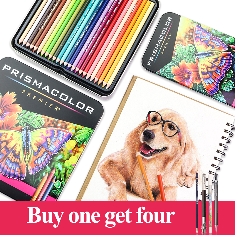 PRISMACOLOR Premier Professionelle Buntstifte, weicher Kern, öliges Zeichenset für Anfänger und erfahrene Künstler