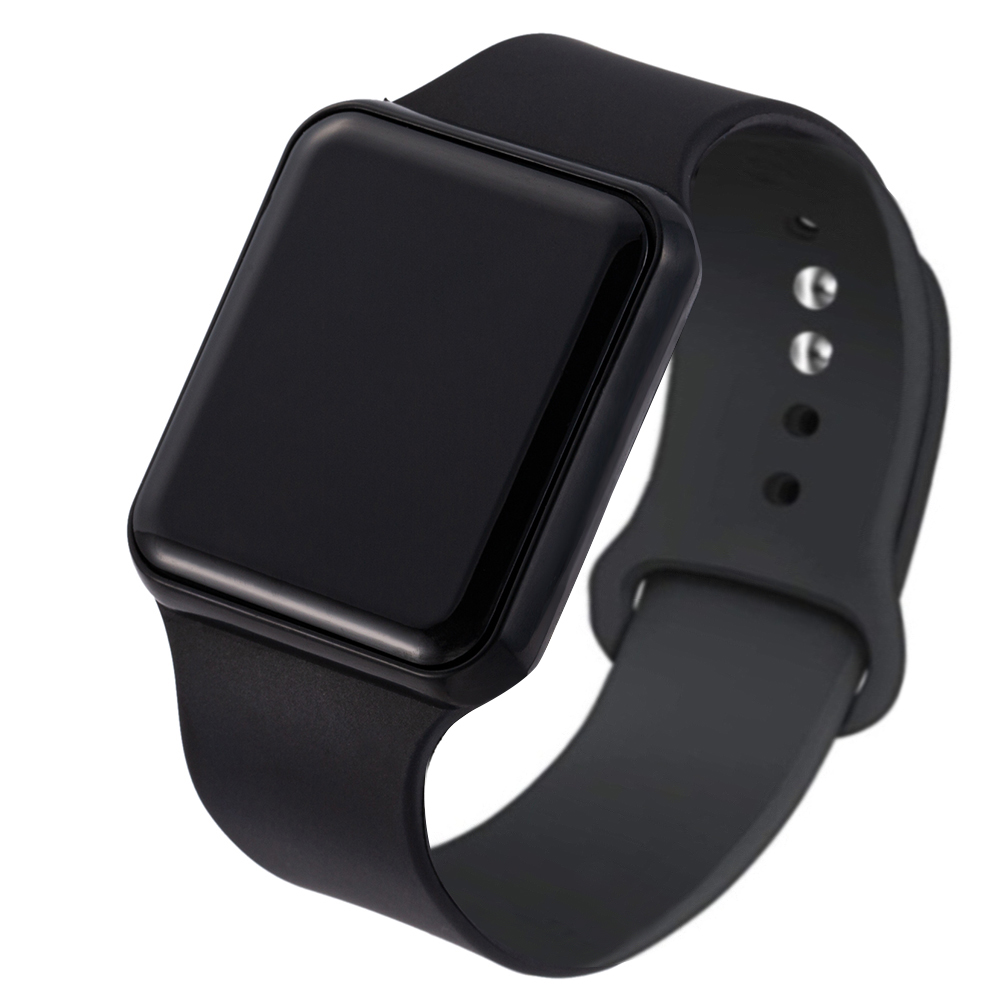 Relógio feminino 2025 esportes relógio digital para mulheres moda quadrado led relógio eletrônico casual simples amante montre femme