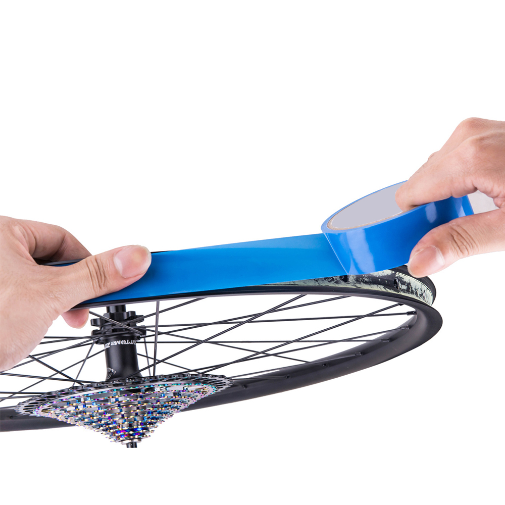 Tubeless fietsvelgtape, fietsvelgrandtape, 10m rol, anti-lek tubeless vacuüm bandtape