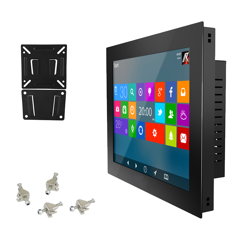 Panel de tableta Industrial de 12, 10 y 15 pulgadas, ordenador de escritorio, resistivo, con núcleo táctil, sistema i3 Win XP/7/10, USB, SSD, WiFi, Mini PC