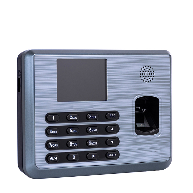 Машина для посещаемости времени ZK TX628, TCP/IP-связь, 3-дюймовый сенсорный экран, биометрический считыватель отпечатков пальцев для времени посещаемости часов