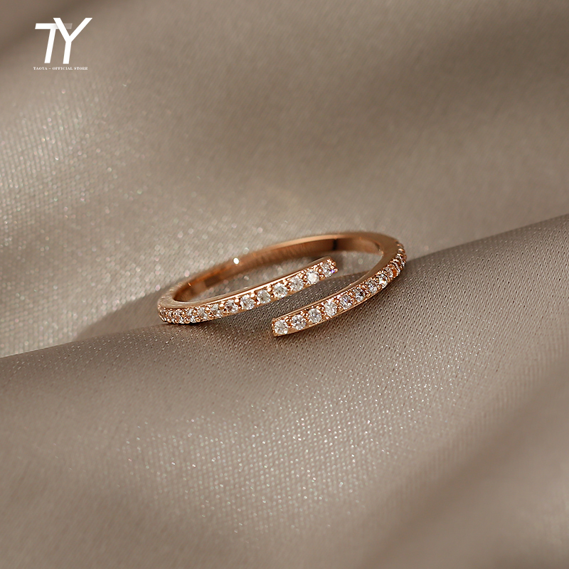 Bagues géométriques minimalistes de couleur or Rose pour femmes, bijoux à la mode coréenne, nouveaux accessoires gothiques, ensemble de bagues simples pour étudiantes