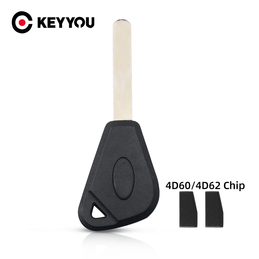 Keyyou Transponder Blanco Sleutel Geval Shell Voor Subaru Outback Legacy 2011 Forester Impreza Wrx Tribeca 4D60/4D62 Chip Ongesneden