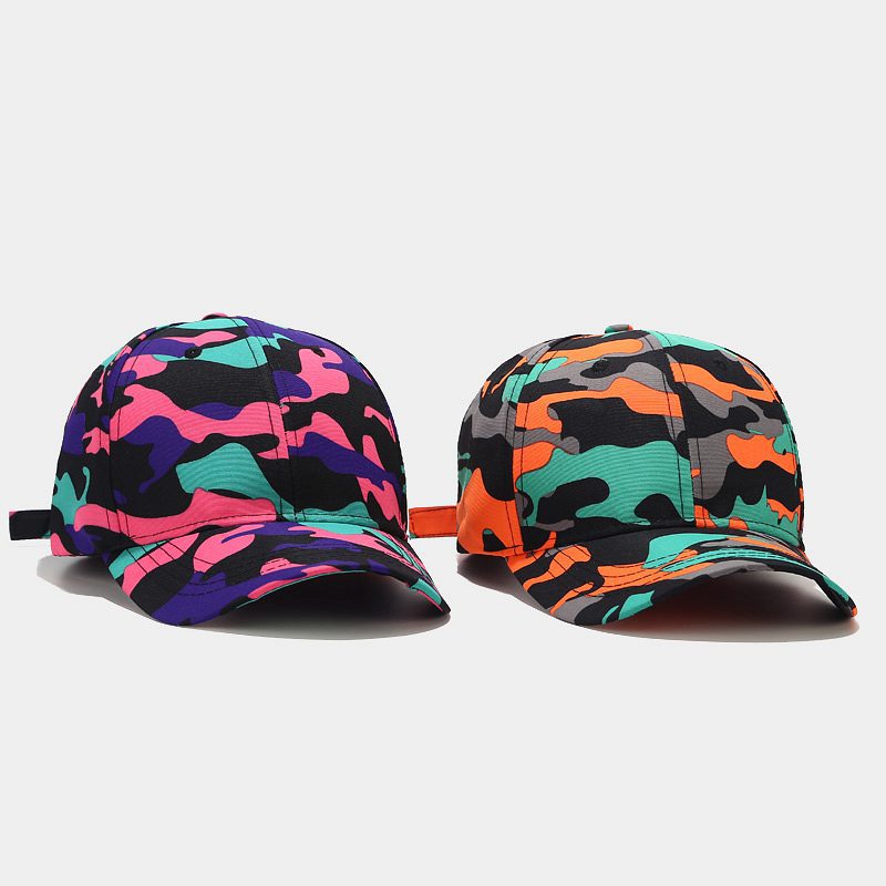 Kamuflaż bawełniane z nadrukiem Casquette czapka z daszkiem regulowana bejsbolówka czapki dla mężczyzn i kobiet 182