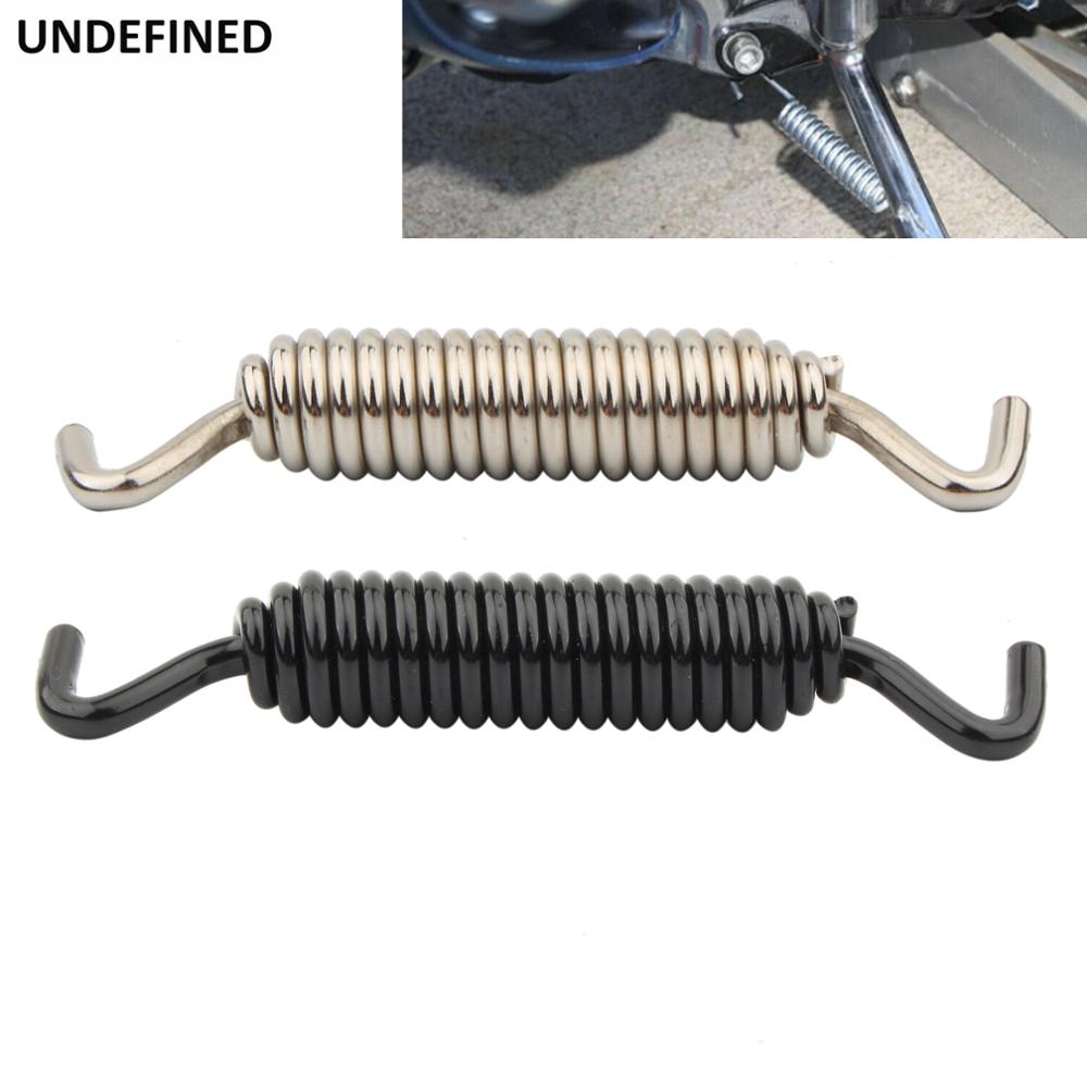 Béquille de Moto avec Ressort pour Harley Touring Electra Street, Support de Décoloration pour Foetal de Road King 2007-2019 Softail Fat Boy Sportster XL883