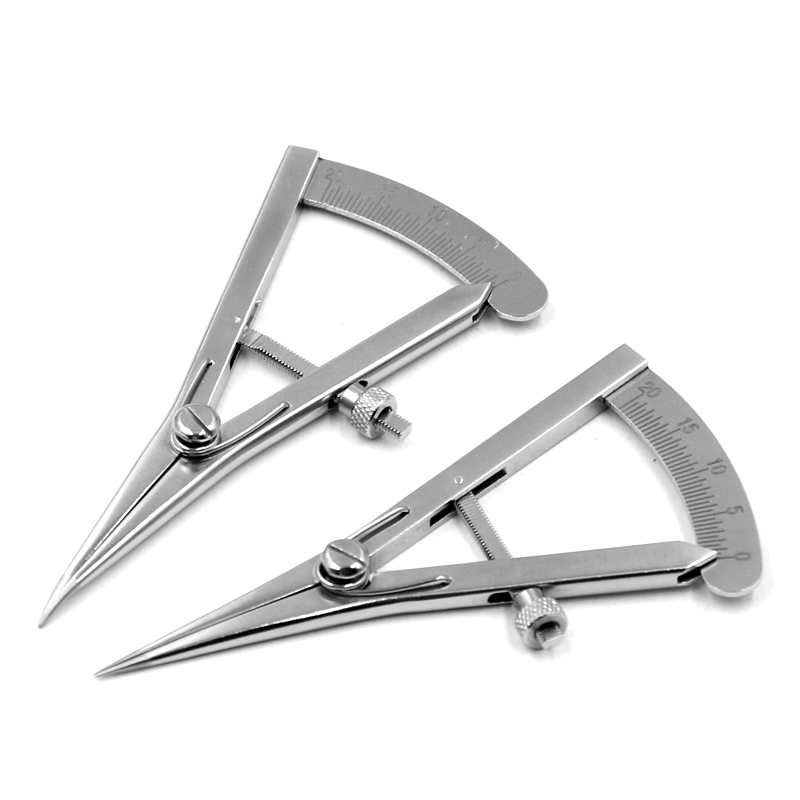 Strumento chirurgico oftalmico con pinza Castroviejo da 20 mm Acciaio inossidabile