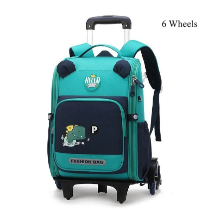 ZIRANYU Trẻ Em Học Cán Ba Lô Cho Bé Trai Học Bánh Túi Sinh Viên Xe Đẩy Sinh Đựng Bánh Túi Trường Nữ Sinh Túi Xe Đẩy