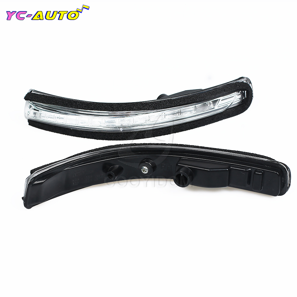 LED transformar a luz do sinal para o espelho retrovisor, espelho indicador da lâmpada, luz intermitente, KIA Rio MK3 2012 2013 2014-2016, 87624-1W000