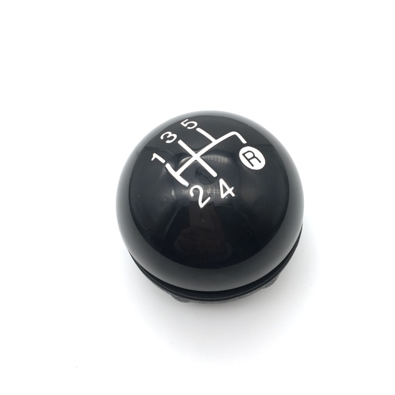 5-speed 6 versnellingen auto pookknop pookknop lederen laars voor Fiat 500 auto styling accessoires