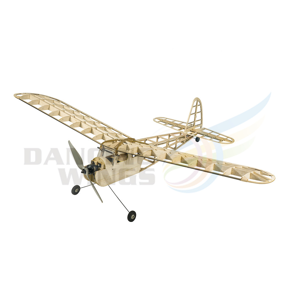 DW Hobby Blasawood Taglio Laser RC Aereo Vecchio Timer Formazione Balsa Kit 1150mm Apertura alare Lento Volare Aliante Vecchio Tempo Aereo in Legno Z01