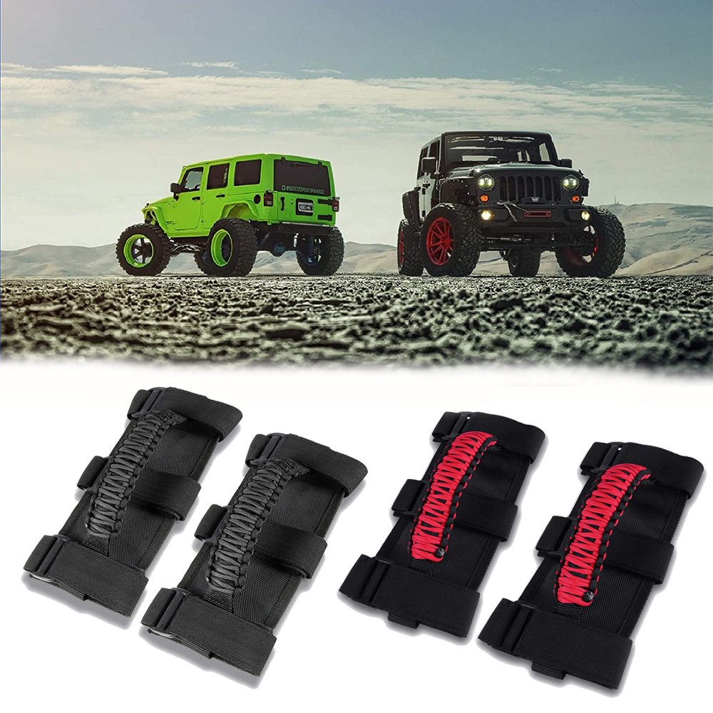Do Jeep Wrangler CY YJ TJ JK JKU JL JLU & Gladiator JT 1955-2024+ Automatyczny uchwyt na pałąk samochodowy Akcesoria samochodowe