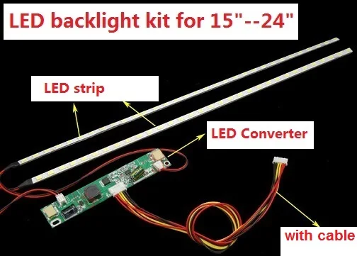 LED-achtergrondverlichtingsset 540 mm, geschikt voor 15' 17' 19' 22 inch 24', LCD-scherm Upgrade LED-monitor