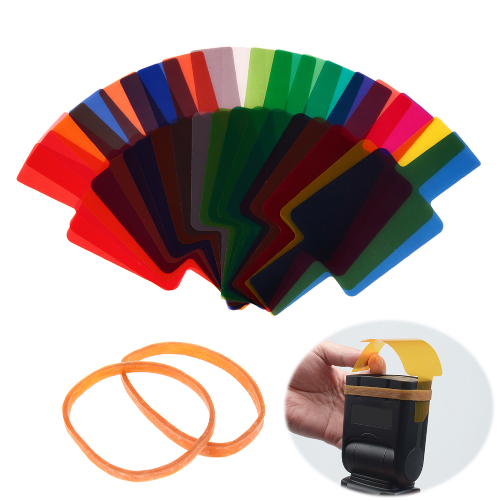 Flash Speedlite – Kit de Films de température de couleur pour Canon Yongnuo Dslr, accessoires d'appareil photo, 20 pièces/ensemble