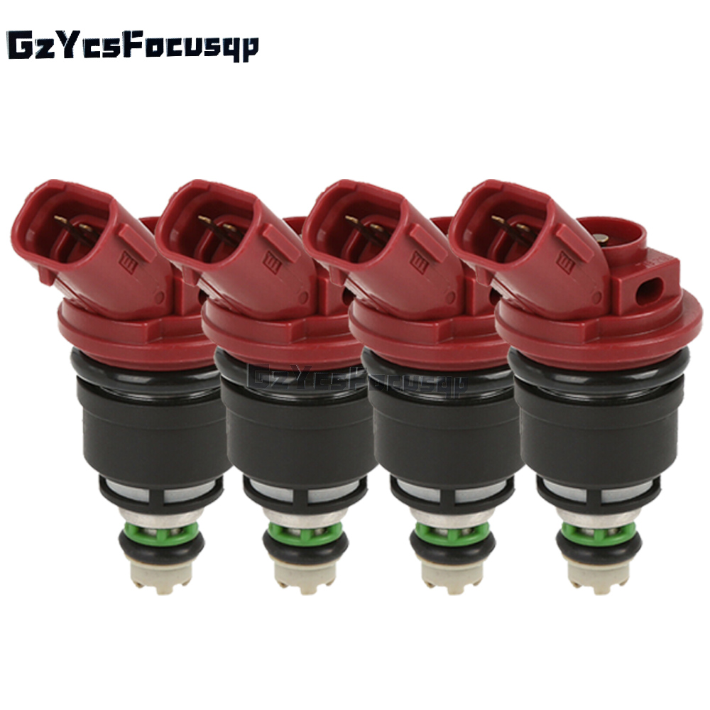 4 шт./лот Топливные форсунки 16600-RR544 SF-60-740CC 16600RR544 SF60740CC, подходит для Silvia S13 S14 S15 SR20DE SR20DET