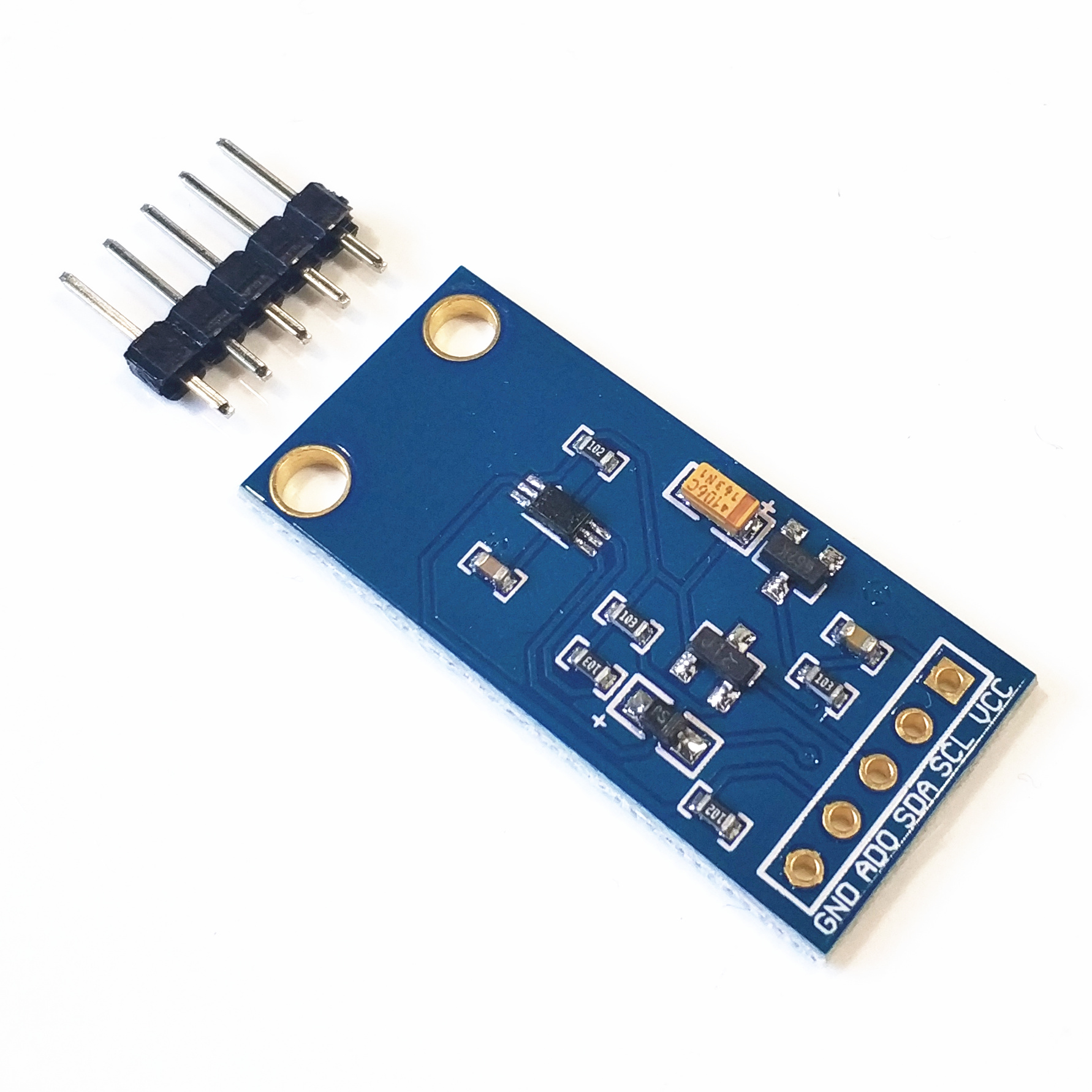 GY-30 GY-302 BH1750 BH1750FVI Chip Intensitas Cahaya Lampu Sensor Modul untuk 3V-5V