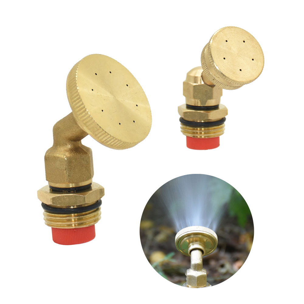 Pulverizador de spray de jardim, bico pulverizador para jardim de 4/4/8 furos de 1/4 "fêmea para irrigação de água, 1 peça