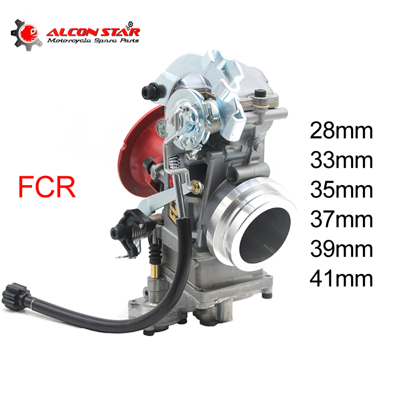 Alconstar-fcr 28/33/35/37/39/41mm motocicleta carburador keihi fcr carb para honda crf250r crf450 suzuki drz 400s rmz250 scooter