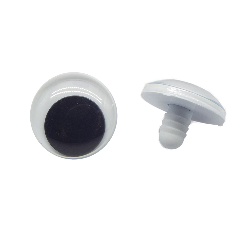 Bezpieczeństwo jiggly eyes lalki oko do zabawek oczy do maskotek używane do lalek akcesoria DIY Craft 10mm/12mm/15mm/18mm/20mm pochodzą z podkładkami