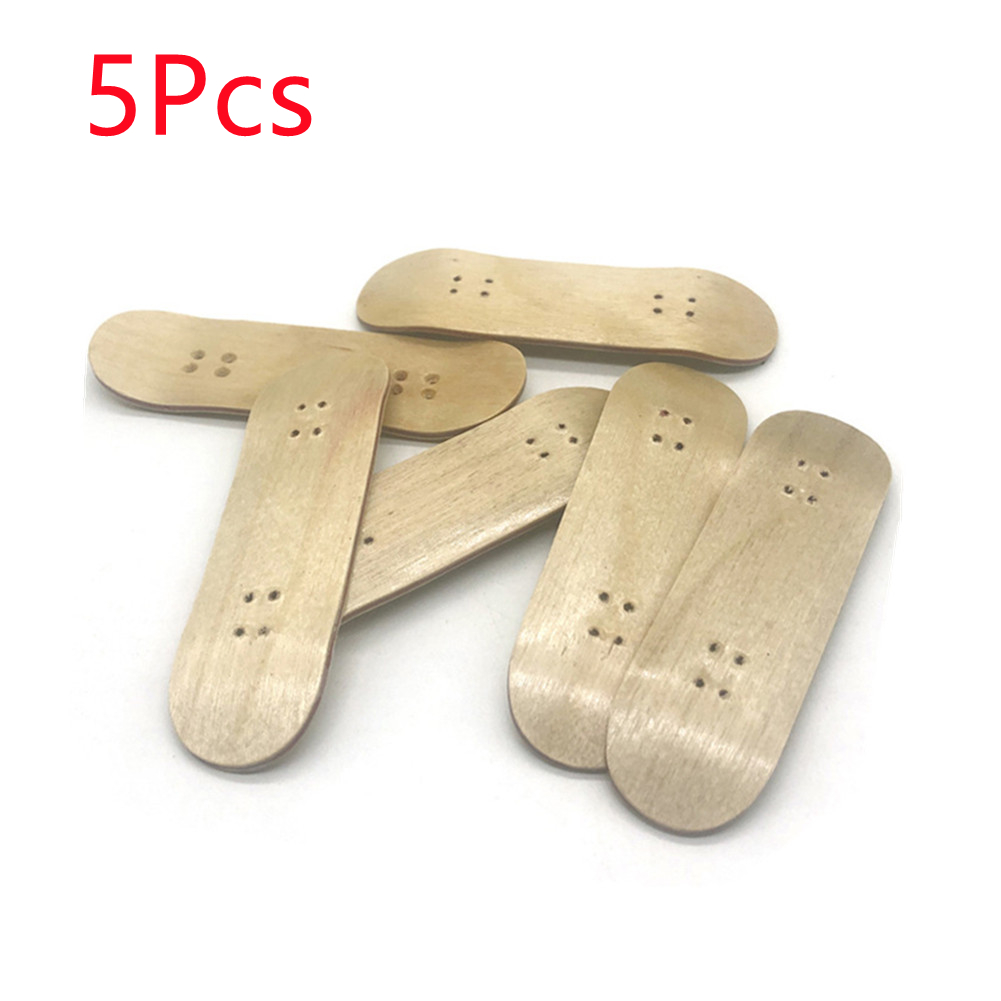 5 stuks handgemaakte houten toets Lot Tech Deck 30 mm x 100 mm esdoorn 5-laags