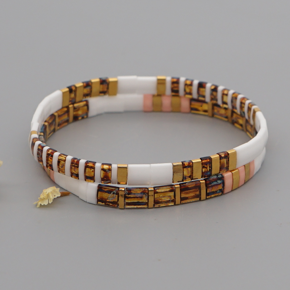 Go2boho Miyuki Bracelets For Women Jewelry Trendy Beads Jewellery Japanese Tila Bead Beach Pulseras Stretch Bracelet Wholesale