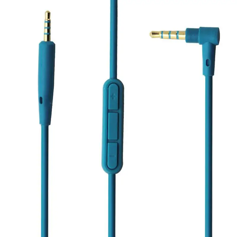 Сменный аудиокабель с микрофоном для наушников BOSE QuietComfort 25 QC25 QC35 SoundTrue SoundLink OE2/OE2I