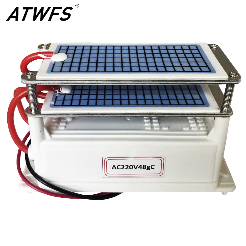 Очиститель воздуха ATWFS для дома, генератор озона 220 В, очиститель-озонатор O3 Ozono, дезодорирующий стерилизатор 60 г/10 г/ч