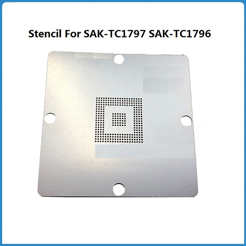 Direkt Heizung 90*90MM BGA Schablone Für Benz Audi Auto Chip SAK-TC1797 SAK-TC1796 MPC5566 512F180EF SAK-TC1797 Ball Schablone