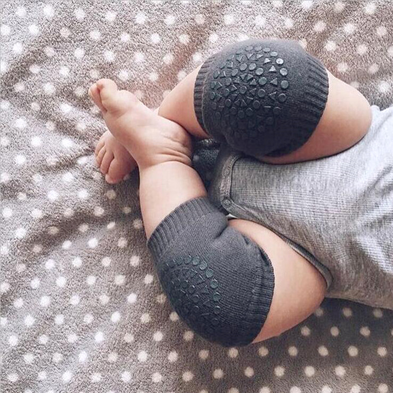 Anti-Slip Joelheiras para Bebê, Segurança Rastejante, Almofada de Cotovelo, Aquecedores de Perna, Protetor para Crianças, Infantil