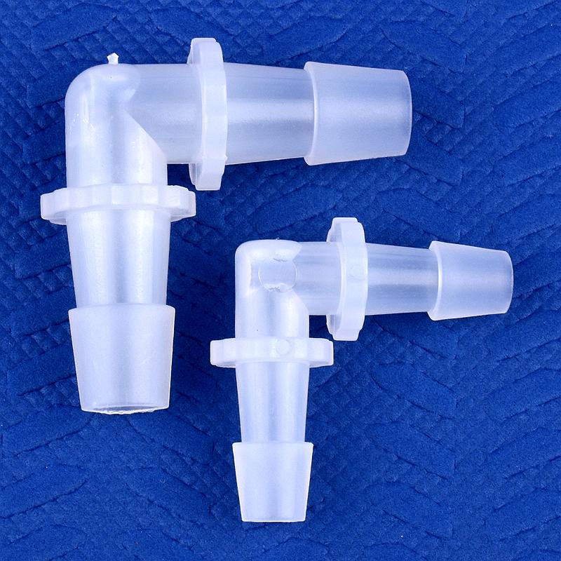 5 ~ 200 sztuk 1.6 ~ 11.1mm PP złącza kolanko akwarium złącze typu Pagoda Aerator pompy powietrza armatura nawadniania wąż medyczny stawy