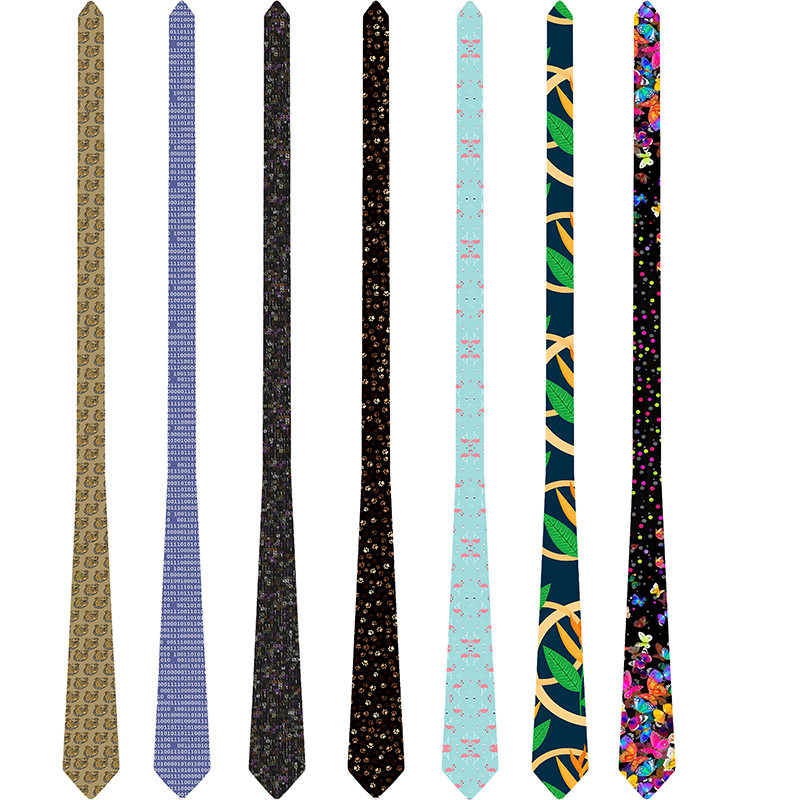 Moda colorido engraçado gravata para homem 8cm romance harajuku impresso gravatas casamento do homem gravatas para homens camisa acessórios gravata