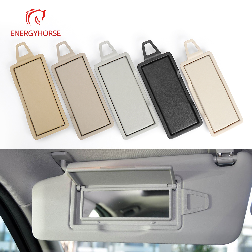 Couverture de miroir cosmétique de maquillage de pare-soleil intérieur de voiture, accessoires automobiles, pare-soleil pour Benz W204, Mercedes Classe C GLK X204