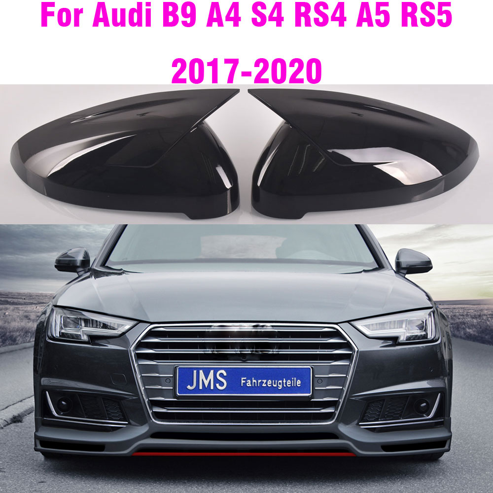 Chifres espelho retrovisor lateral substituir tampa para audi a4 a5 b9 s4 rs4 s5 rs5 2017 -2020 estilo do carro