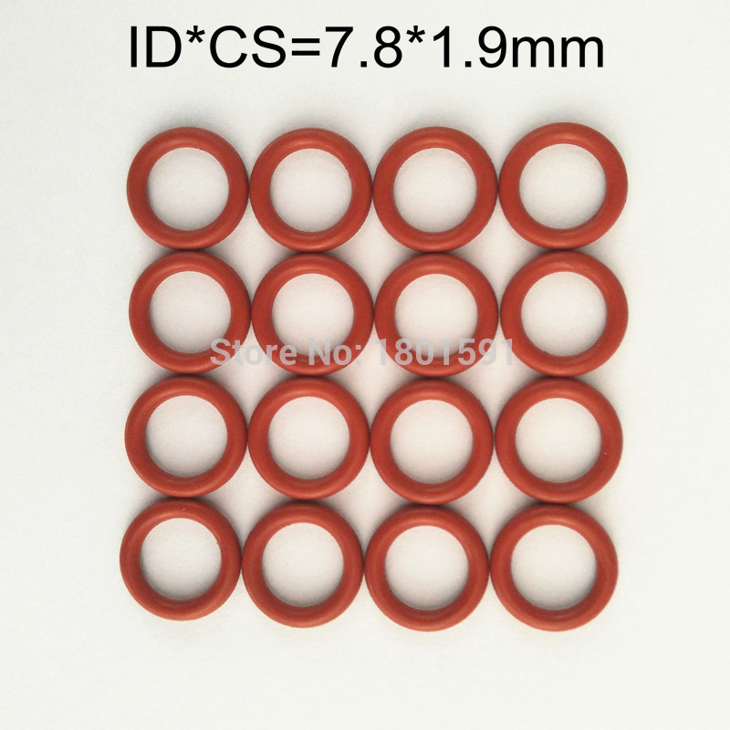 Darmowa wysyłka 200 sztuk górny oring wtryskiwacza paliwa 7.8*1.9mm uszczelki gumowe do toyota mazda zestawy naprawcze ASNU17 (AY-O2002B)