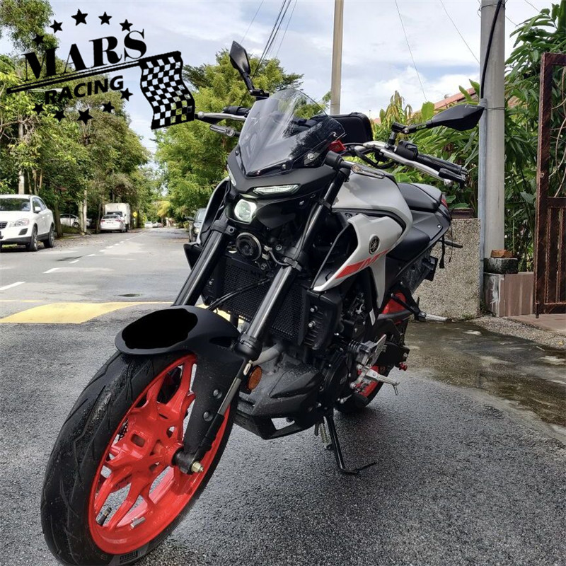 Motorfiets Voorruit Voorruit Aluminium Kit Deflector Past Voor Yamaha MT-25 MT25 Mt 25 2020 2021