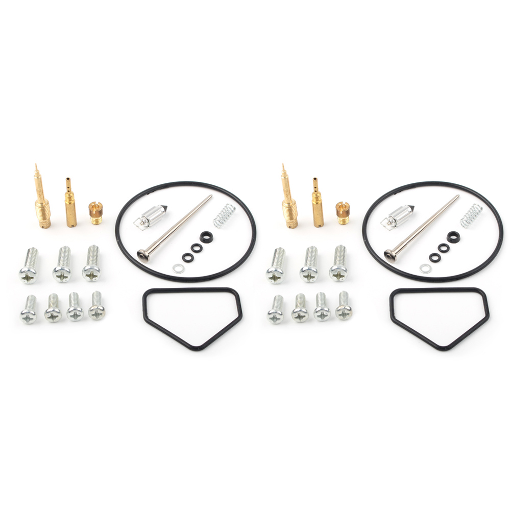 2 set karburator sepeda motor Carb Kit perbaikan pembangunan kembali untuk Kawasaki Vulcan 750 VN750 1987-2000 2001 2002 2003 2004 2005 2006