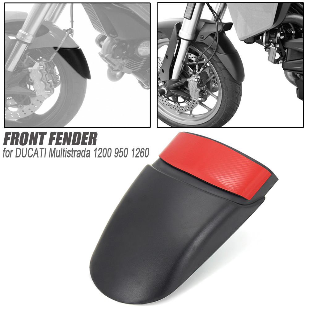 Przedłużacz motocykla błotnik dla DUCATI Multistrada 1200 Enduro 950 1260 2017 2018 dla Diavel 1260 Enduro 2019 2020 2021