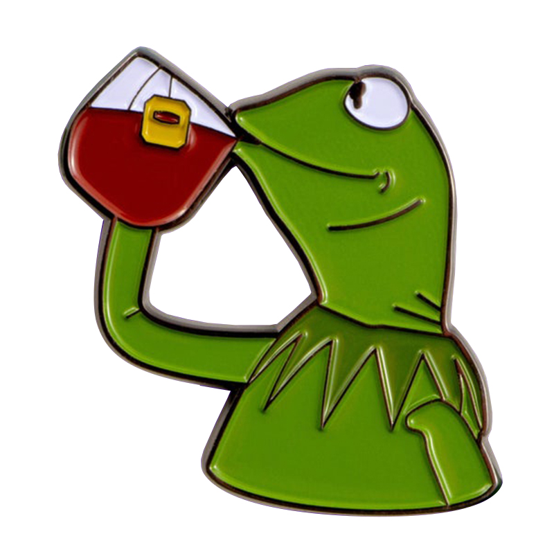 Kermit The Frogs Meme - Pin esmaltado "But That's No of My Business", divertido regalo sarcástico