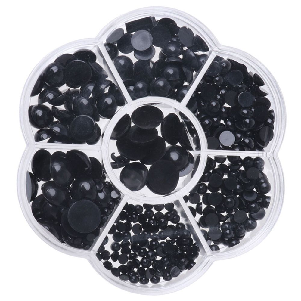 100/500 Pcs Black Safe Plastic Eyes Doll Eyes for DIY Dolls Making Toys Bear Eye Amigurumi Doll Accessories