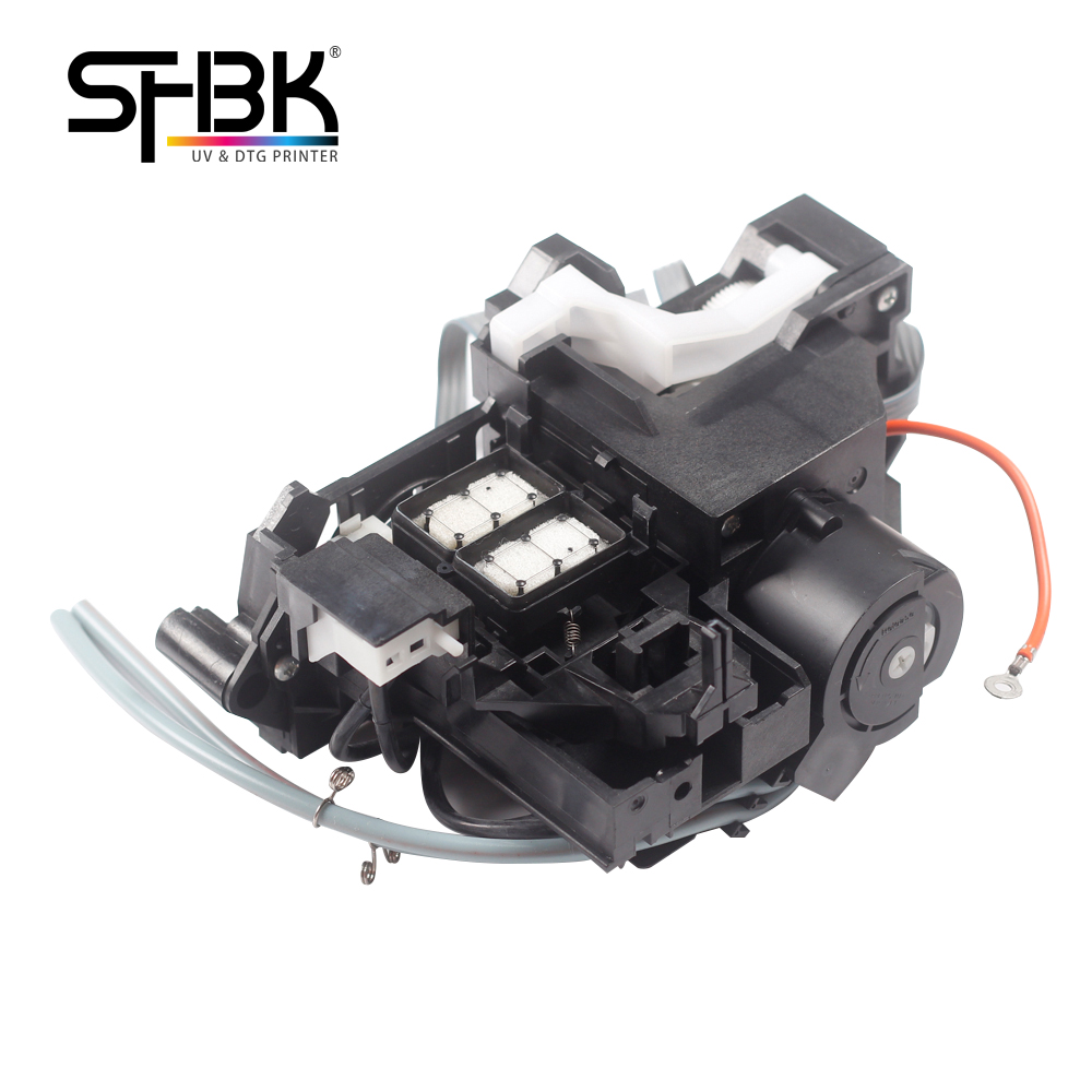 FOR Epson R2000 R1800 R2400 P400 cap station DX5 head parking lot A3 8-color UV DTG DTF printer waste ink pump Cleaning unit