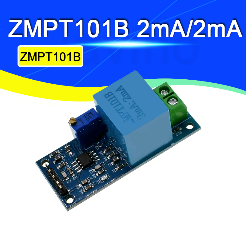 1/5/10 Pz ZMPT101B Sensore di tensione di uscita CA del modulo trasformatore di tensione monofase attivo per Arduino Mega zmpt101b 2mA
