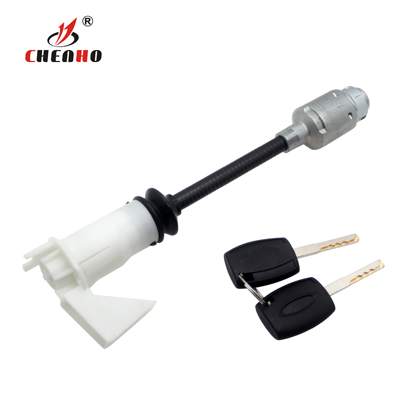 Długi typ Rod Bonnet Release Lock zatrzask zestaw naprawczy zestaw kluczy do Ford Focus MK2 2004-2012 1343577 4M5AA16B970BA