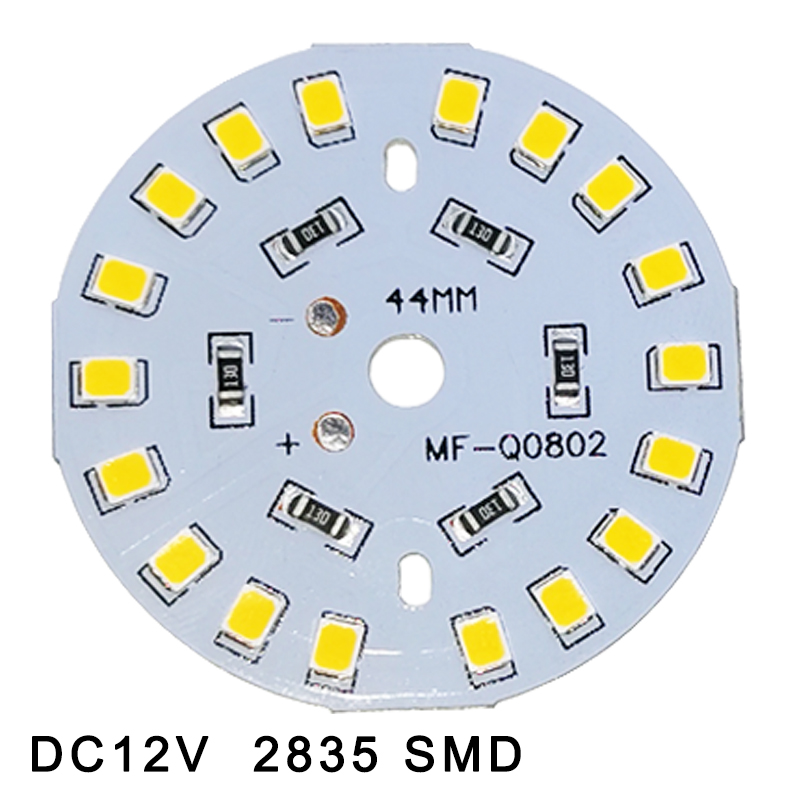 5 uds mucho DC12V lámpara bombilla LED lámpara 3W 6W 9W 12W 15W 18W tablero de luz de brillo para bombilla led downlight