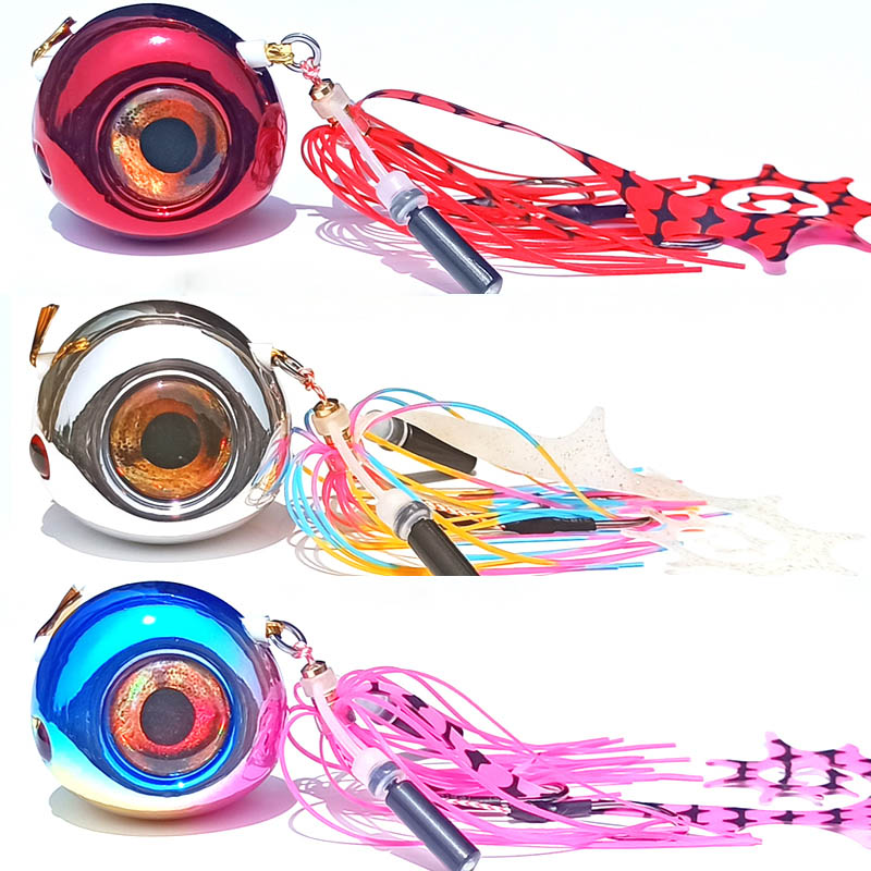 Jepang 200g/150g/120g/100g/80g/60g/40g kaura Pesca Slider Snapper/Sea bream Jig kepala dengan rok jigging umpan jig laut perahu